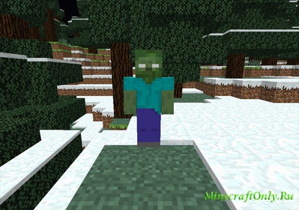 Фото Зомби из Minecraft Фото Зомби из Minecraft